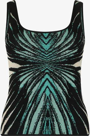 Roberto Cavalli Top Estampado Ray Of Sea