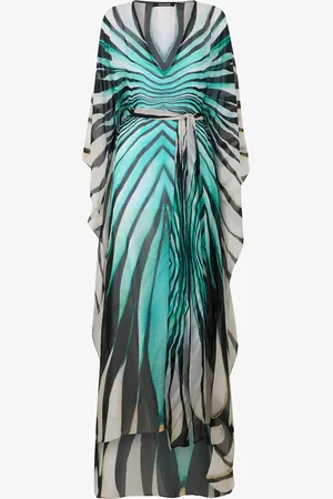 Roberto Cavalli Kaftán Estampado Ray Of Sea