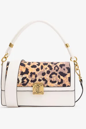 Roberto Cavalli Bolso con estampado piel de jaguar y monograma JC