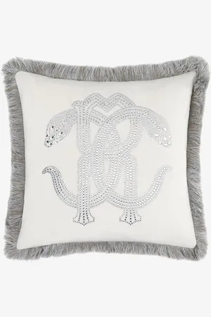 Roberto Cavalli Cushion Crystal Snakes 40x40