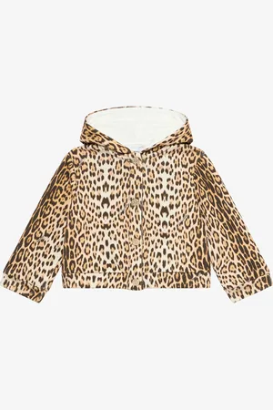 Roberto Cavalli Sudadera Con Capucha Y Estampado Jaguar Skin
