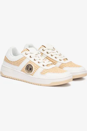 Roberto Cavalli Zapatillas Efecto Rafia Trenzada