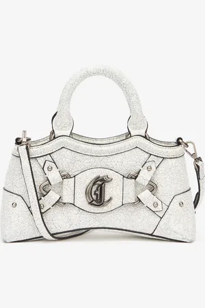 Roberto Cavalli Bolso Efecto Mármol Con Monograma JC