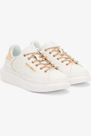 Roberto Cavalli Zapatillas Con Cordones Y Pedrería