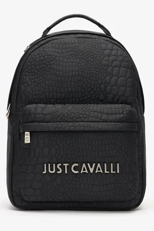 Roberto Cavalli Mochila Con Motivo Efecto Cocodrilo