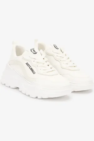 Roberto Cavalli Zapatillas Con Suela En Relieve Y Logotipo