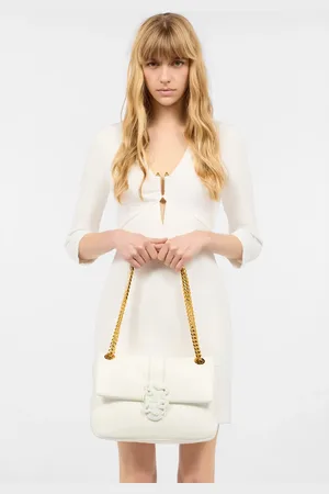 Roberto Cavalli Bolso De Hombro Con Mirror Snake A Tono