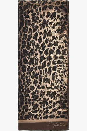 Roberto Cavalli Stole with Queen of Sicily print