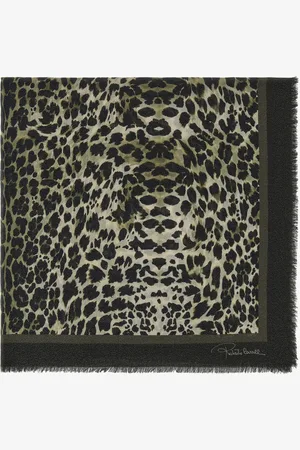 Roberto Cavalli Shawl with Queen of Sicily print