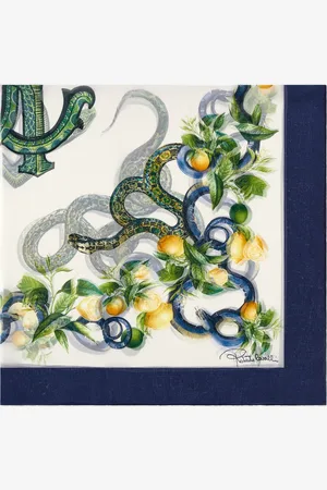 Roberto Cavalli Shawl with Lemon print