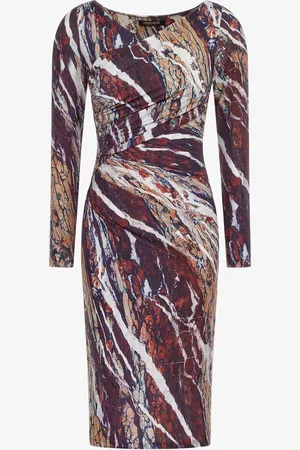 Roberto Cavalli Marble Print Dress