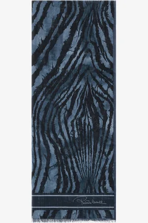 Roberto Cavalli Stole with Freedom print