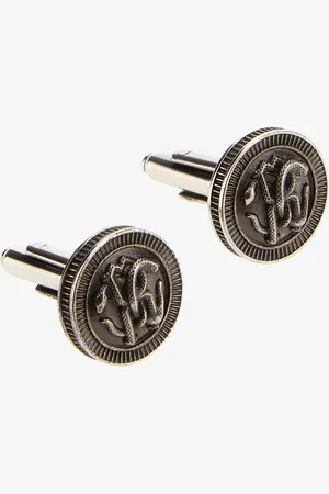 Roberto Cavalli Cufflinks with Monogram RC