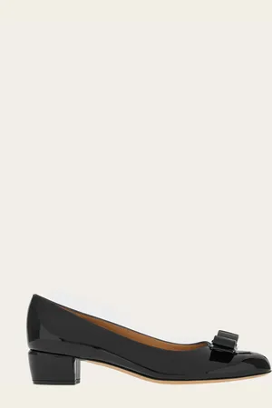 Salvatore Ferragamo Zapatos de salón Vara Negro Talla 34.5