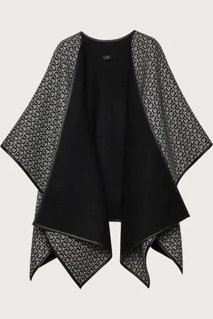 Salvatore Ferragamo Capa Gancini Negro