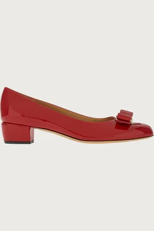Salvatore Ferragamo Zapatos de salón Vara Rojo Talla 34.5