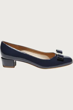 Salvatore Ferragamo Zapatos de salón Vara Azul Talla 34.5