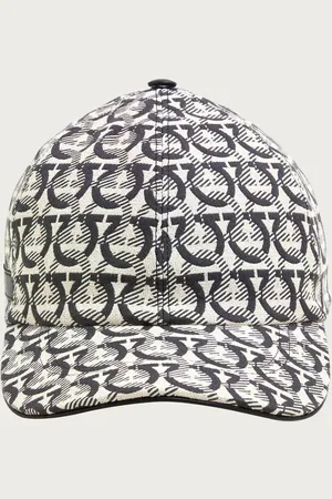 Salvatore Ferragamo Gorra Gancini con visera
