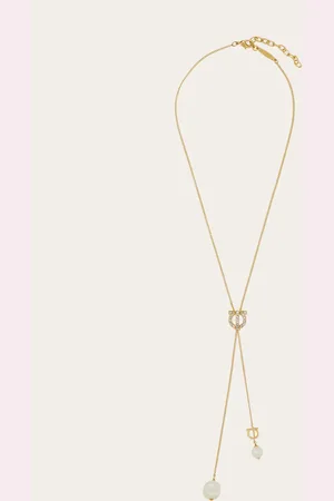 Salvatore Ferragamo Collar colgante Gancini Oro