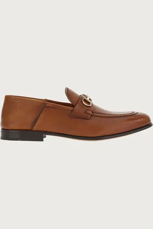 Salvatore Ferragamo Mocasines Mule Gancini Marrón Talla 35