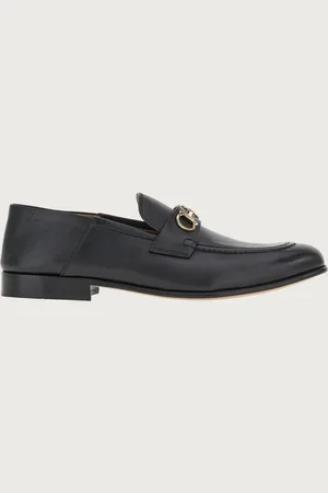 Salvatore Ferragamo Mocasines Mule Gancini Negro Talla 34.5