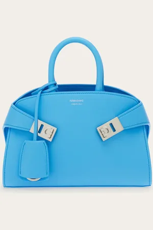 Salvatore Ferragamo Bolso de mano Hug (XS) Azul
