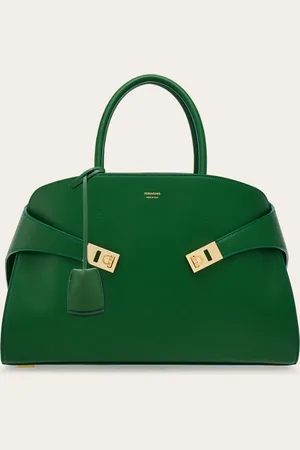 Salvatore Ferragamo Bolso de mano Hug (L) Verde