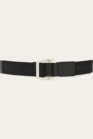 Salvatore Ferragamo Cinturón fijo Negro