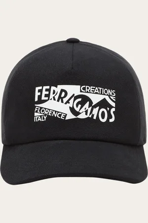 Salvatore Ferragamo Gorra de béisbol con logo Blanco