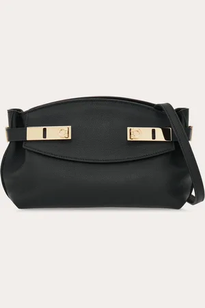 Salvatore Ferragamo Bolso bandolera Hug Soft (XS) Negro