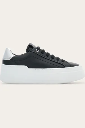 Salvatore Ferragamo Sneakers con plataforma Negro Talla 34.5