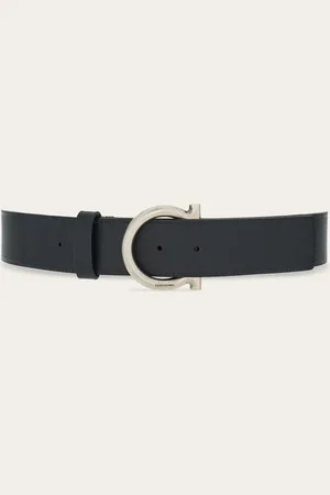 Salvatore Ferragamo Cinturón fijo Negro