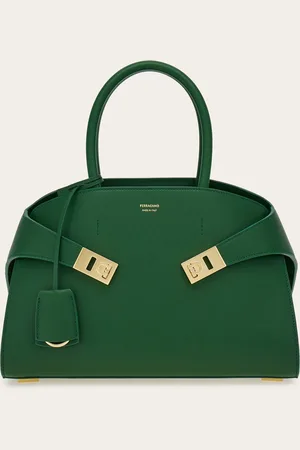 Salvatore Ferragamo Bolso de mano Hug (M) Verde