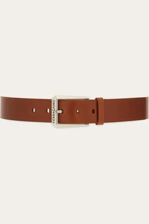 Salvatore Ferragamo Cinturón fijo Marrón
