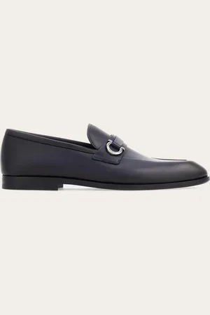 Salvatore Ferragamo Mocasines adorno Gancini Azul Talla 39