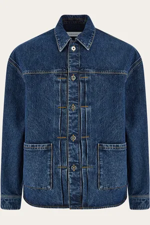 Salvatore Ferragamo Sobrecamisa de denim Azul