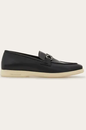 Salvatore Ferragamo Mocasines informales adorno Gancini Negro Talla 39