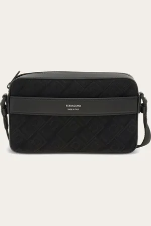 Salvatore Ferragamo Bolso bandolera Monogram Negro