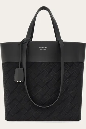 Salvatore Ferragamo Bolso tote Monogram Negro