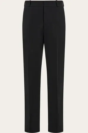 Salvatore Ferragamo Pantalones de sastrería Negro
