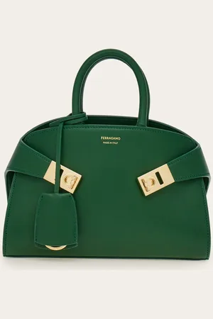 Salvatore Ferragamo Bolso de mano Hug (XS) Verde