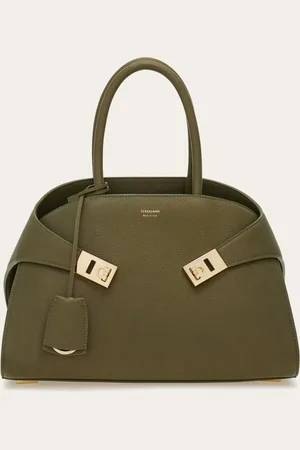 Salvatore Ferragamo Bolso de mano Hug (M) Verde