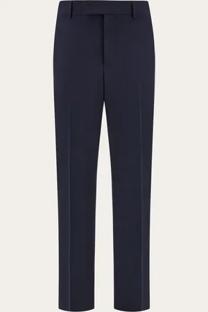 Salvatore Ferragamo Pantalones de sastrería Azul
