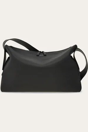 Salvatore Ferragamo Bolso messenger con hebilla Gancini (M) Negro
