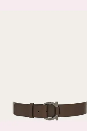 Salvatore Ferragamo Cinturón fijo Marrón