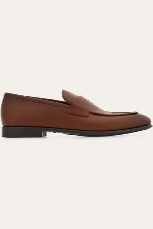 Salvatore Ferragamo Mocasines penny Marrón Talla 40
