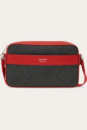 Salvatore Ferragamo Bolso bandolera Monogram Rojo