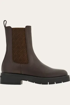 Salvatore Ferragamo Chelsea boot Marrón Talla 35.5