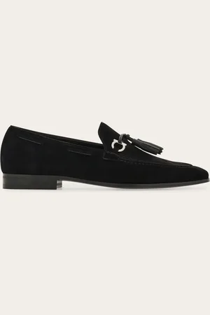 Salvatore Ferragamo Mocasines con borlas Negro Talla 40