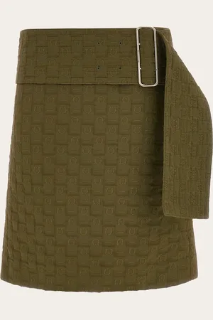 Salvatore Ferragamo Falda monogram Verde
